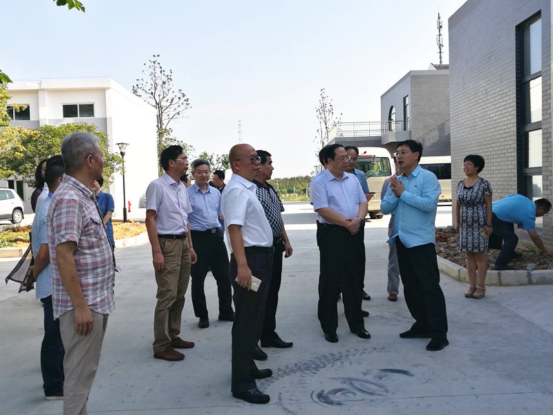 杭州市副市长王宏一行莅临milan.com特种茶中心调研余杭区茶产业茶博园项目