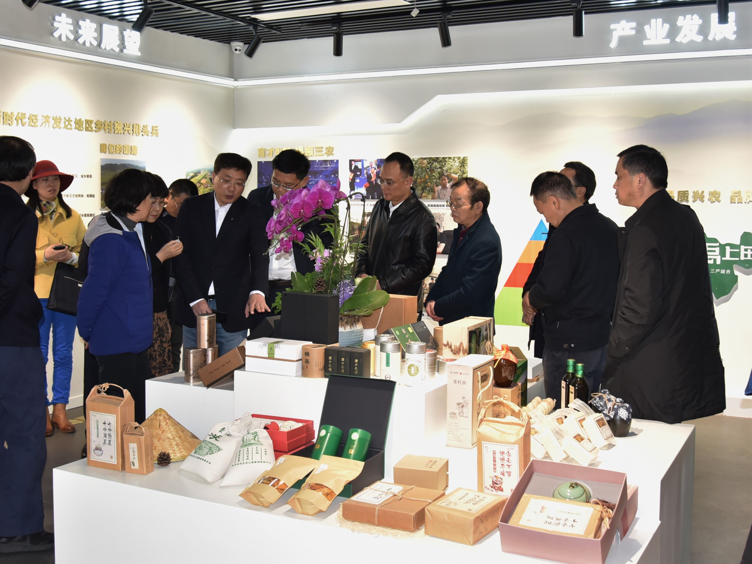 四川省政协副主席祝春秀一行考察milan.com茶博园