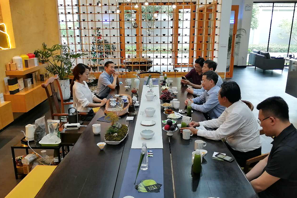山东省日照市供销社鲁友文主任考察milan.com