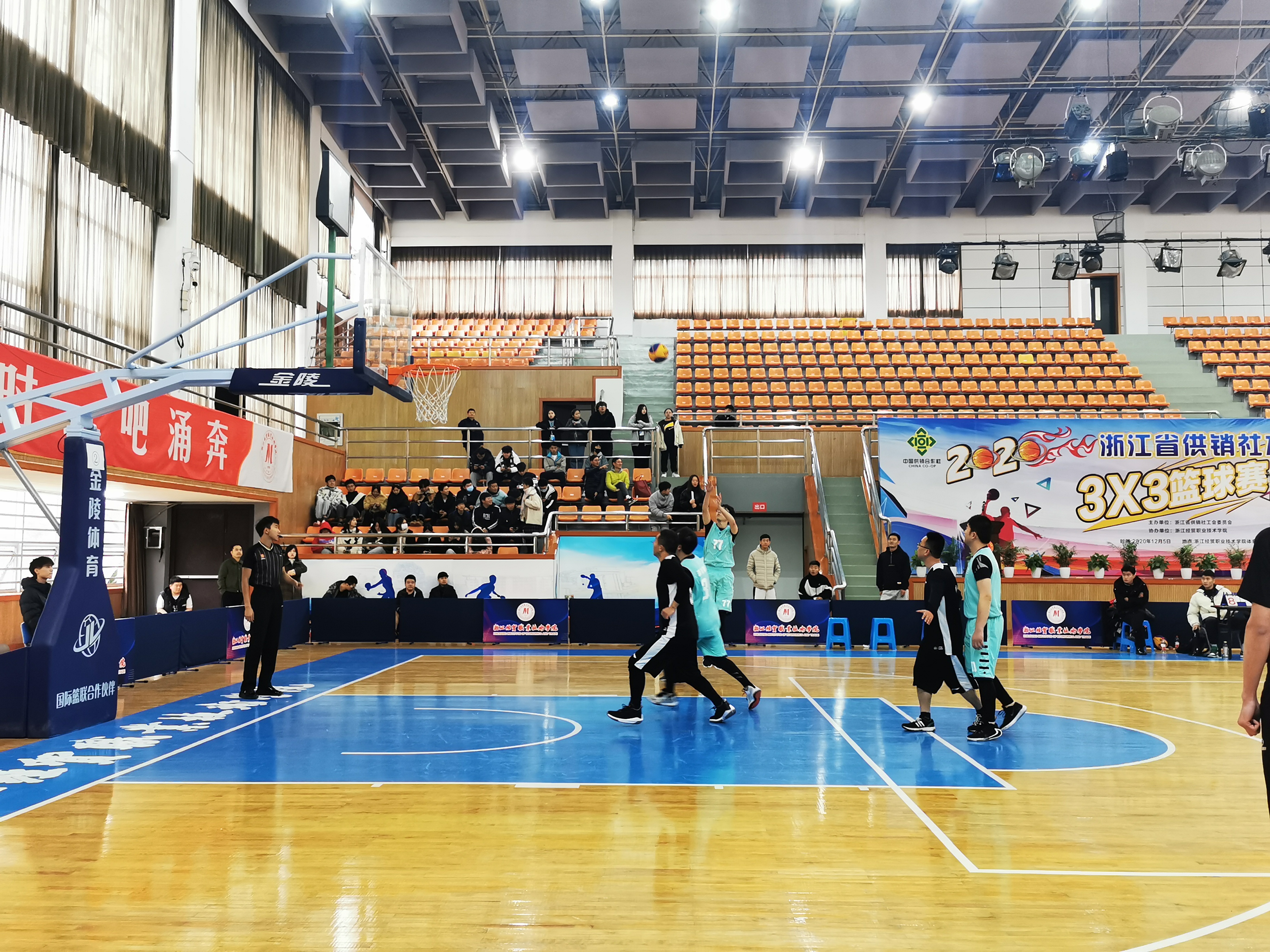 milan.com喜获省社本级职工3X3篮球赛青年组第五名