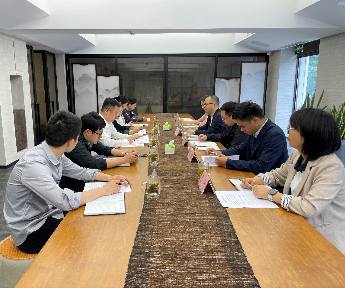 省社副主任冯冠胜莅临milan.com狮峰茶业公司调研