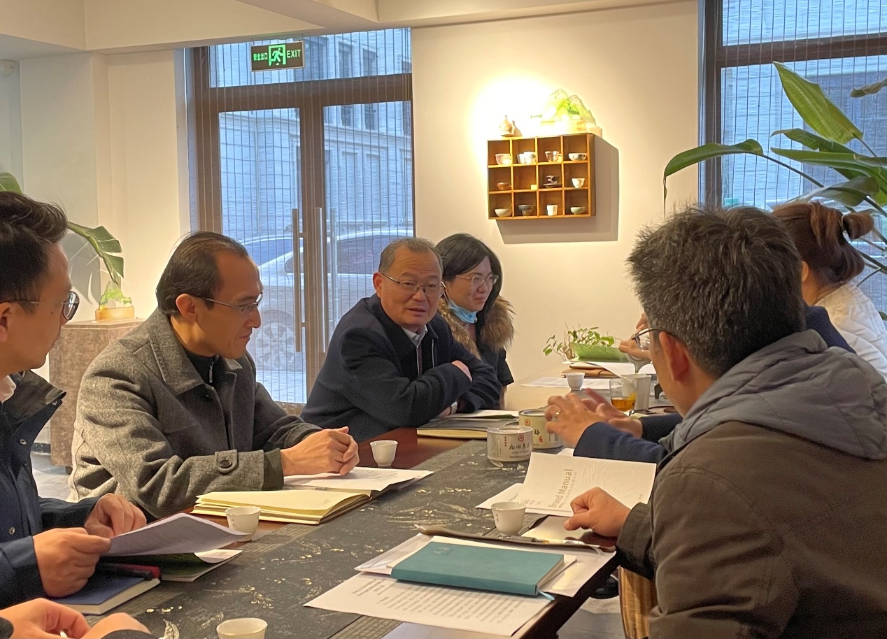 杭州之江国家旅游度假区管委会副主任马定忠到milan.com狮峰茶业公司调研