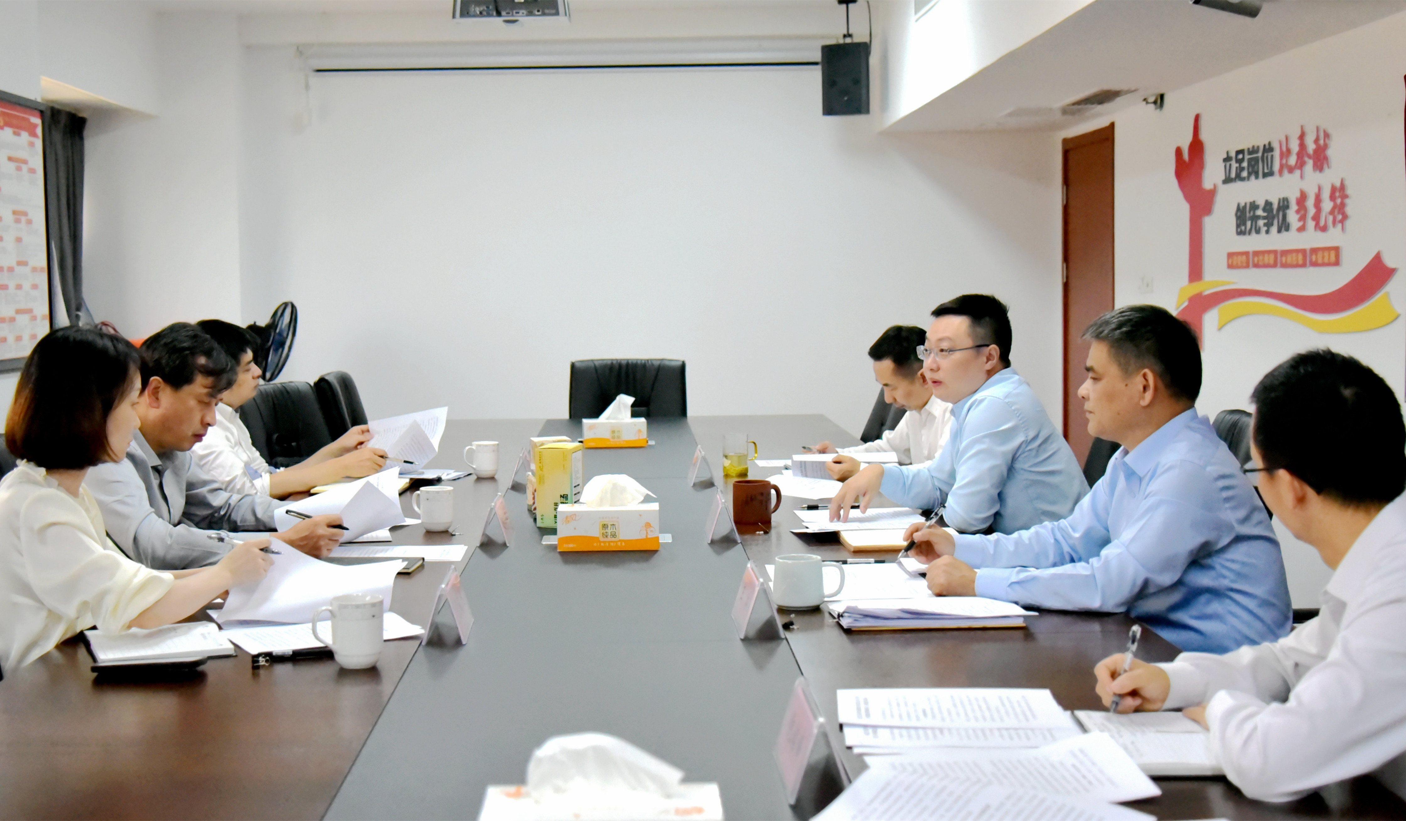 省供销社主任陈利江赴milan.com调研指导