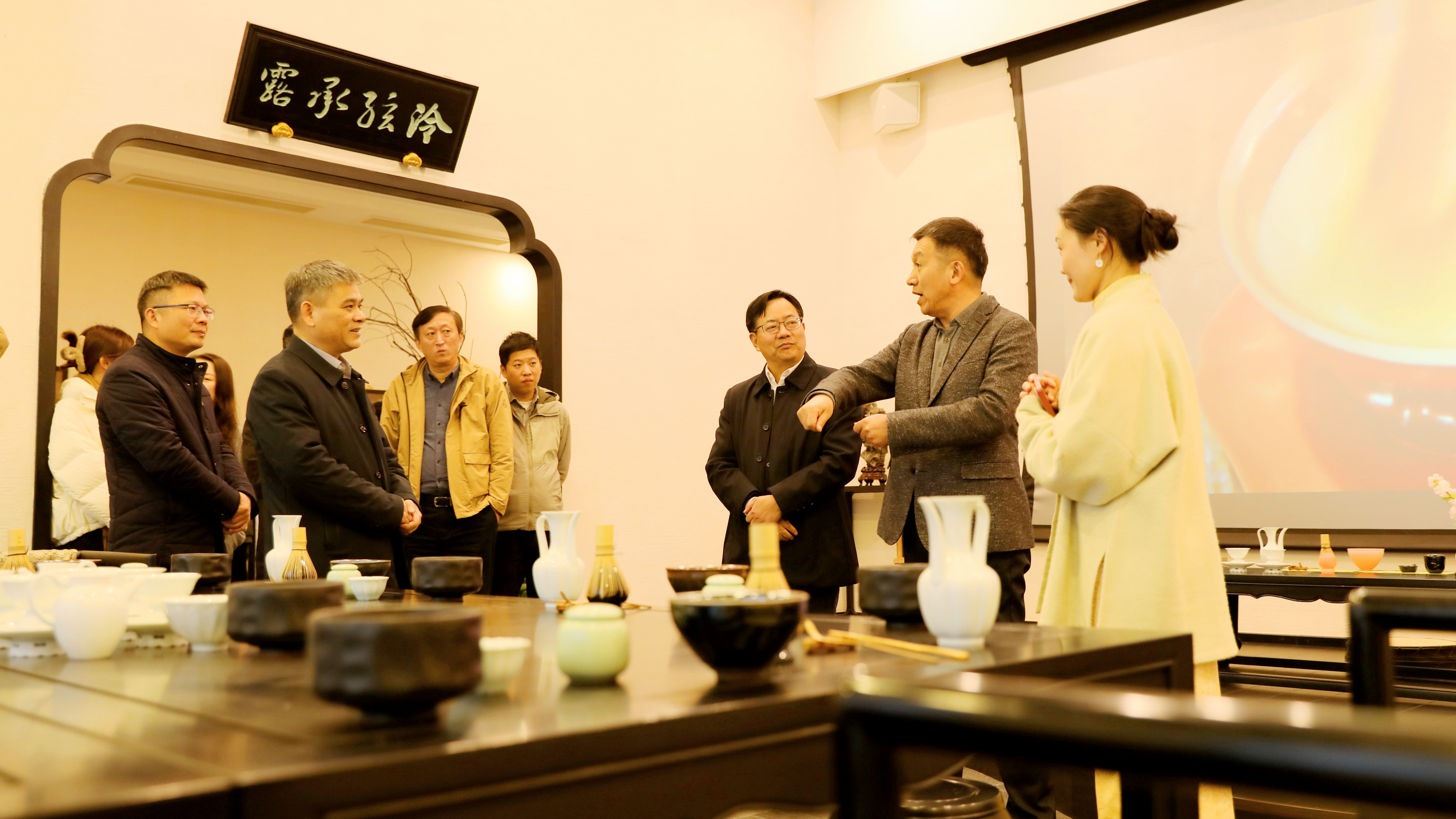 上海市供销社马晨辉副主任调研milan.com